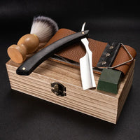 Kit de Rasage Vintage - Rasoir Coupe-Chou & Accessoires 2