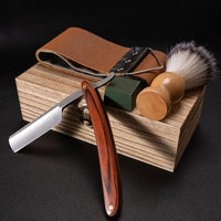 Kit de Rasage Vintage - Rasoir Coupe-Chou & Accessoires 4