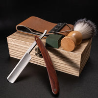 Kit de Rasage Vintage - Rasoir Coupe-Chou & Accessoires 5