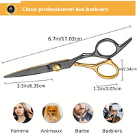 Kit de Ciseaux Professionnels 15 Pièces - Coiffure & Barbier 5