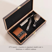 Kit de Rasage Vintage - Rasoir Coupe-Chou & Accessoires 6