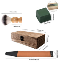 Kit de Rasage Vintage - Rasoir Coupe-Chou & Accessoires 9