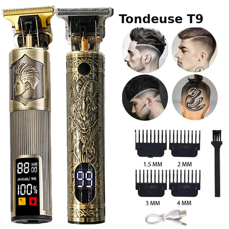 mcjboutique Tondeuse de Finition Précision têtes et accessoires inclus
