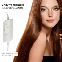 Bonnet Chauffant Capillaire Vapeur - Soin Profond Express 3
