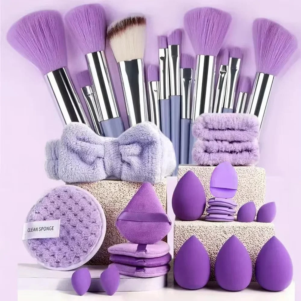 mcjboutique Kit Pinceaux de Maquillage Professionnel vue d'ensemble